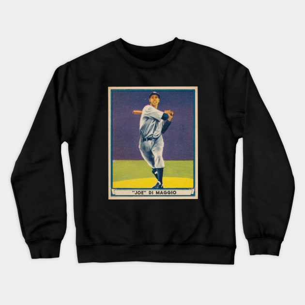 Joe DiMaggio 1941 Play Ball Crewneck Sweatshirt by BlackBoxHobby